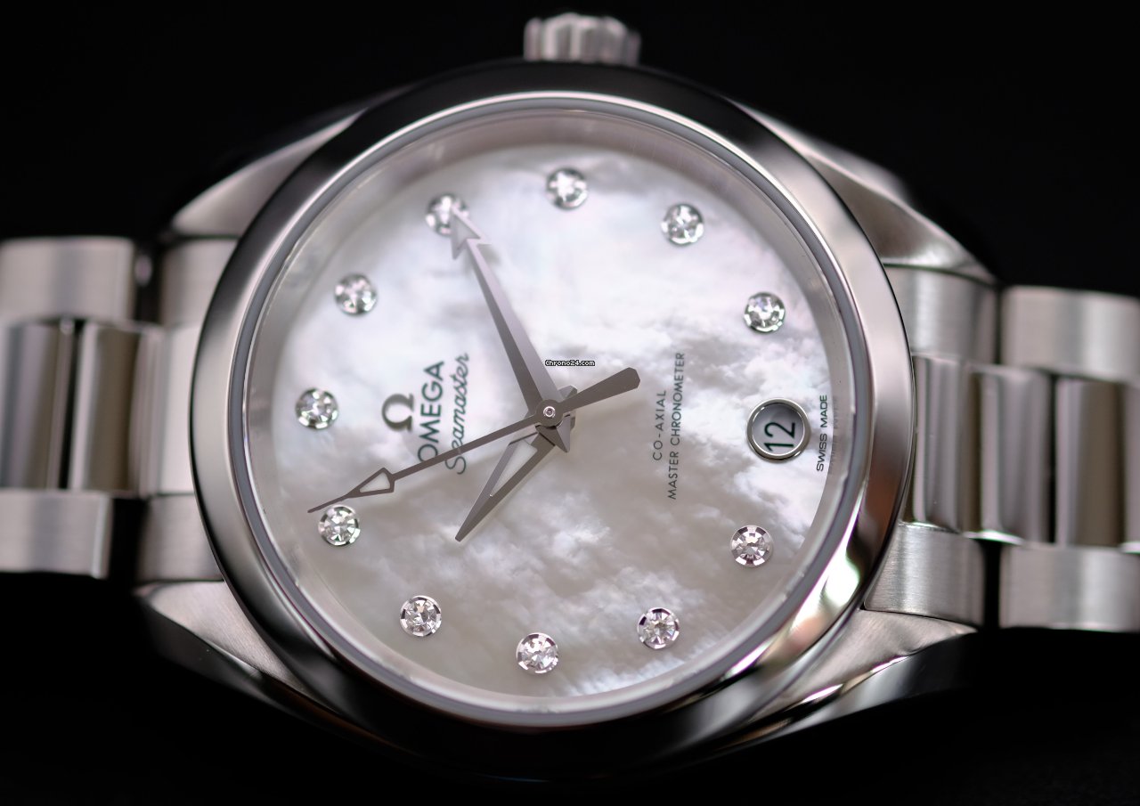 Omega Seamaster Aqua Terra Womens watch Automatic Steel 220.10.34.20.55.001 Replica 4