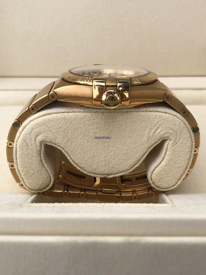 IMG_9081 Omega Constellation Men Mens watch Unisex Automatic Rose gold 123.50.38.21.02.001 Replica 4