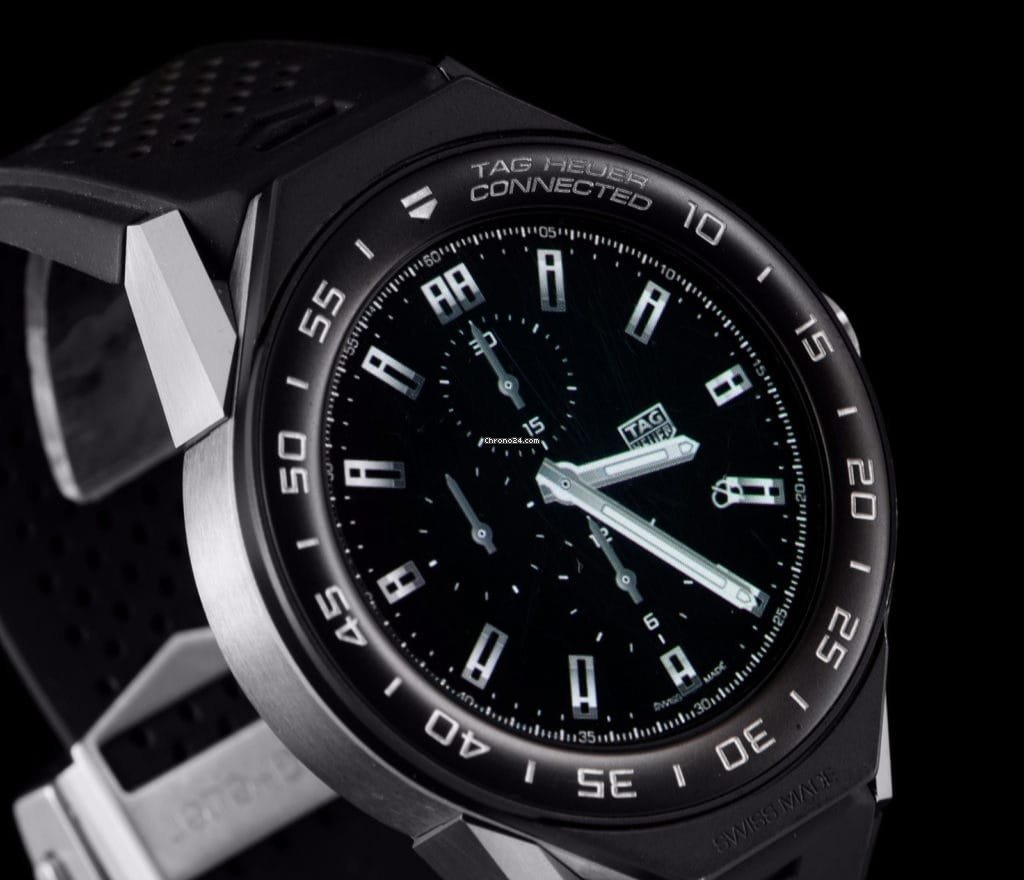 TAG Heuer Connected Mens watch Unisex Quartz Titanium SBF8A8014.11FT6076 Replica 4