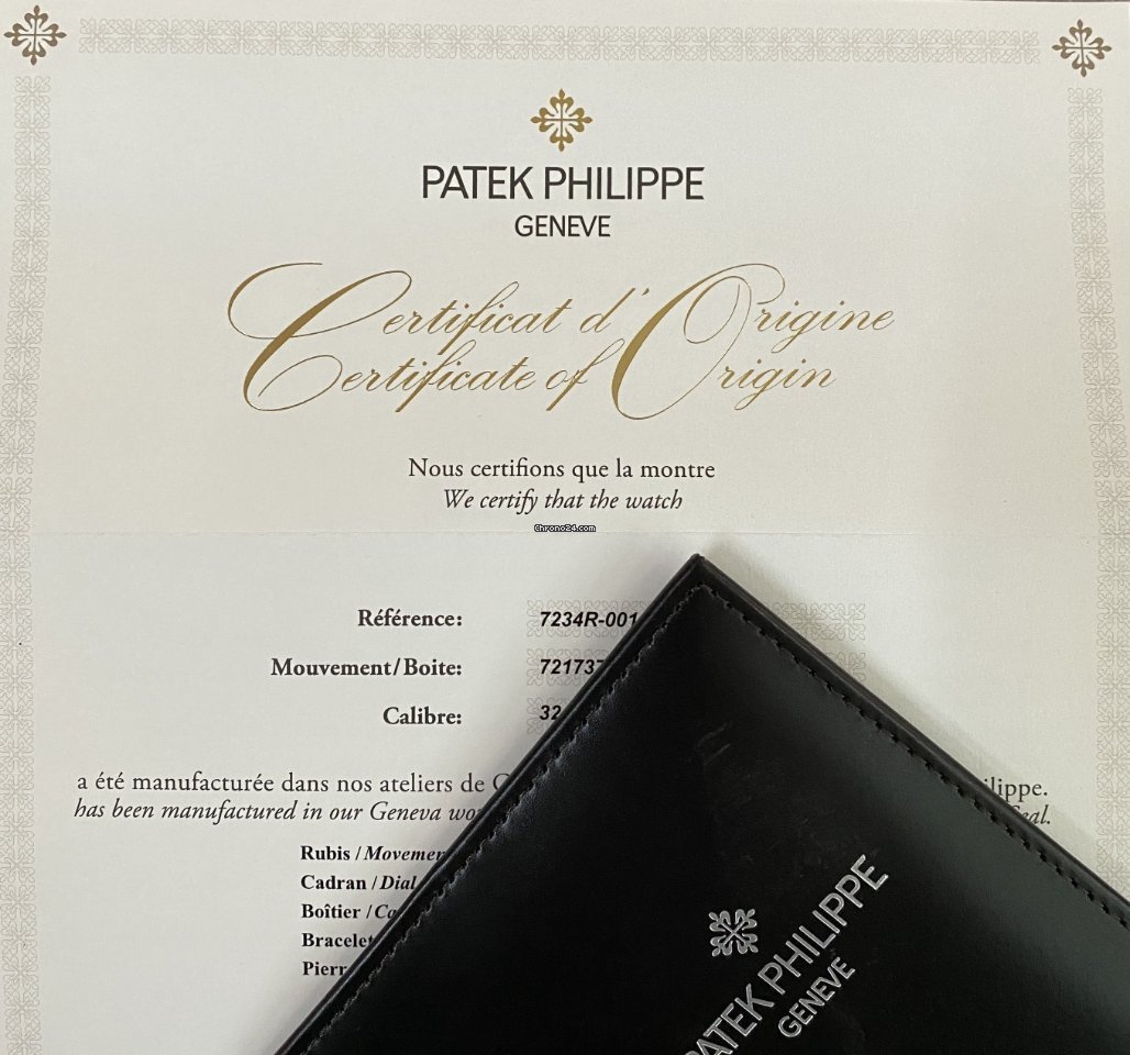 Patek Philippe Travel Time Womens watch Automatic Rose gold 7234R Replica 4