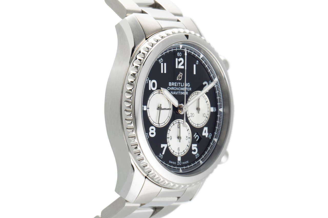 IMG_9081 Breitling Navitimer 8 Mens watch Unisex Automatic Steel AB0117 Replica 4
