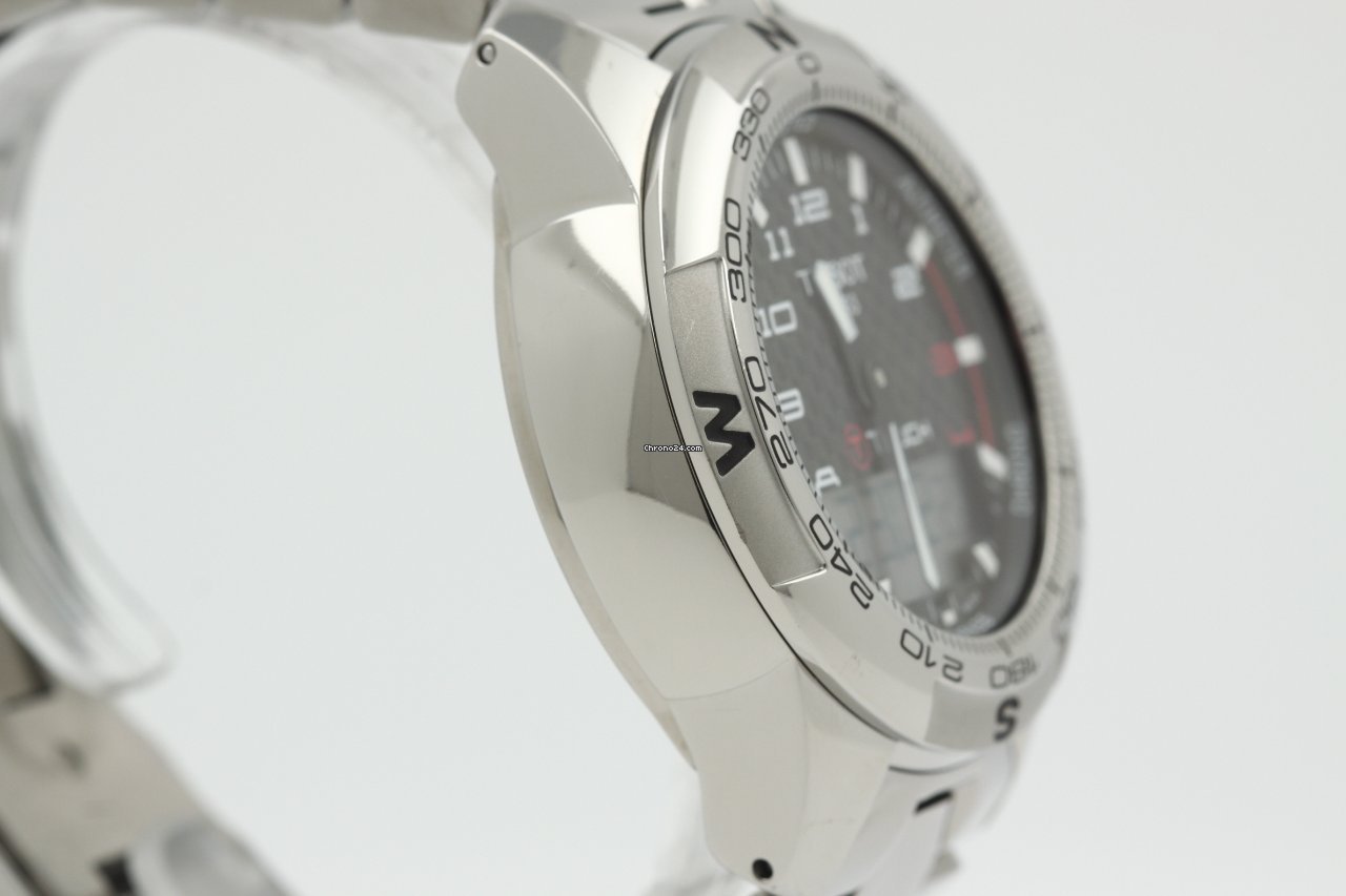 Tissot T-Touch II Mens watch Unisex Quartz Titanium T047420A Replica 4