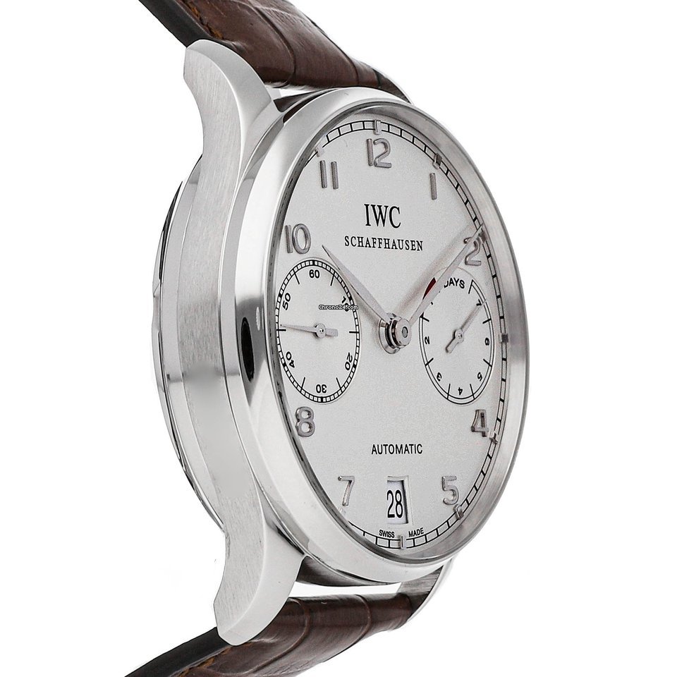 IMG_9081 IWC Portuguese Automatic Mens watch Unisex Automatic Platinum IW5001-04 Replica 4