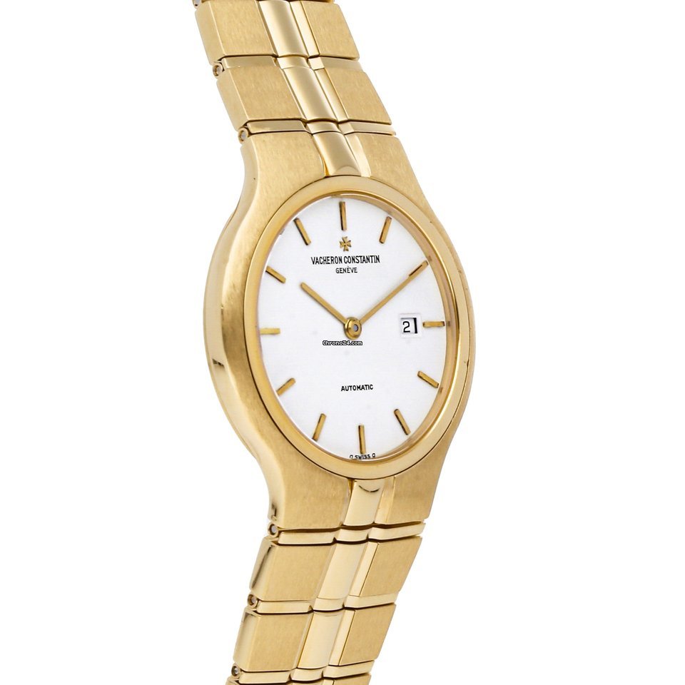 IMG_9081 Vacheron Constantin Mens watch Unisex Automatic Yellow gold 48010 Replica 4