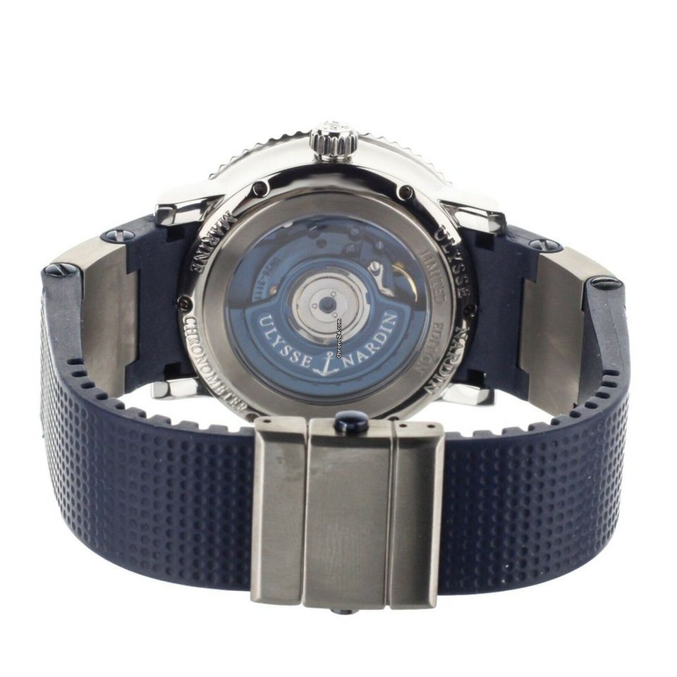 IMG_9081 Ulysse Nardin Diver Mens watch Unisex Automatic Steel 263-58 Replica 4