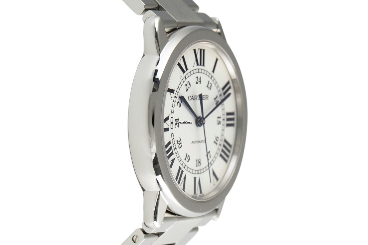 IMG_9081 Cartier Ronde Croisiere de Cartier Mens watch Unisex Automatic Steel WSRN0012 Replica 4