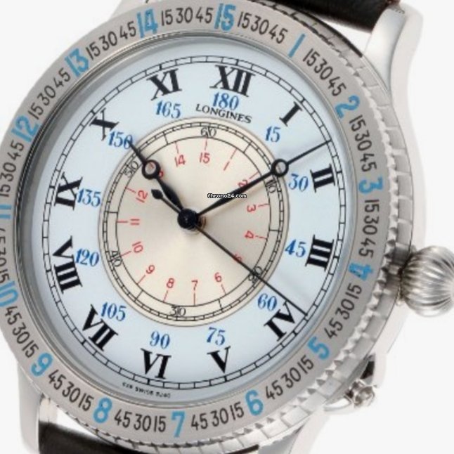 IMG_9081 Longines Lindbergh Hour Angle Mens watch Unisex Automatic Steel 628.5240 Replica 4