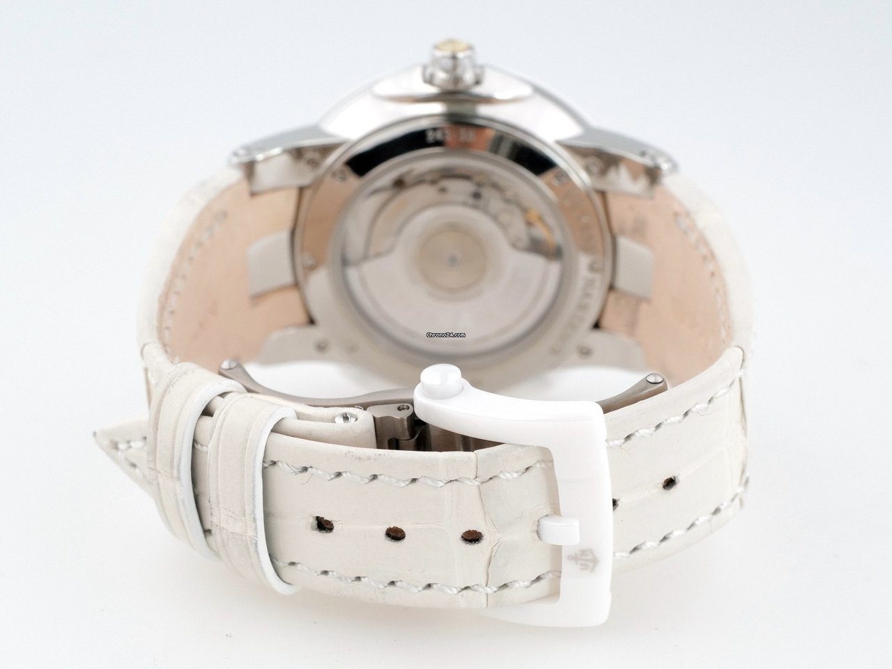 IMG_9081 Ulysse Nardin Executive Dual Time Lady Womens watch Automatic Steel 243-10 30-07 Replica 4