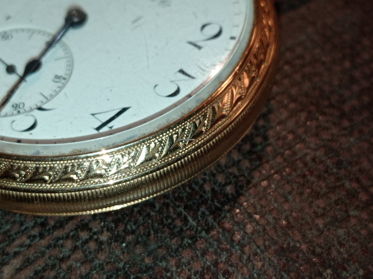 IMG_9081 IWC Mens watch Unisex Manual winding Yellow gold 231708 Replica 4