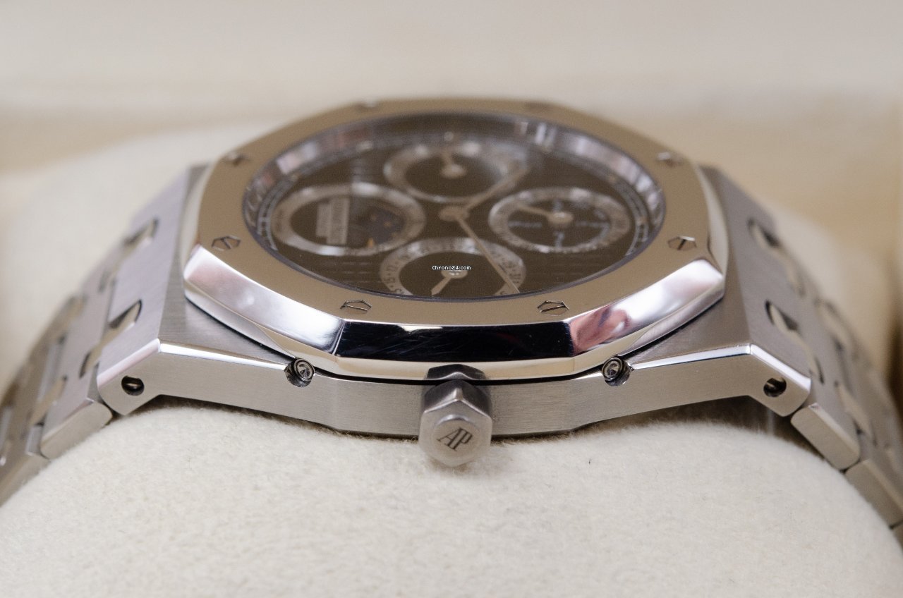 IMG_9081 Audemars Piguet Royal Oak Perpetual Calendar Mens watch Unisex Automatic Steel 25820SP.OO.0944SP.02 Replica 4
