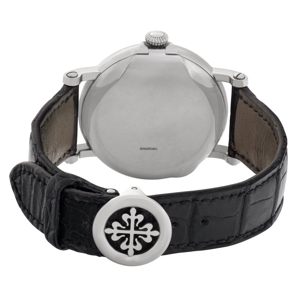 IMG_9081 Patek Philippe Calatrava Mens watch Unisex Automatic White gold 5153G Replica 4