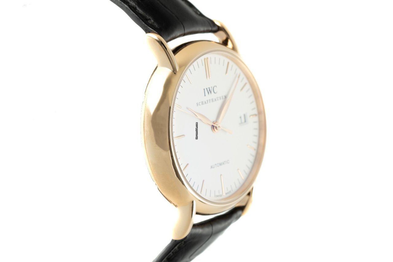 IMG_9081 IWC Portofino Automatic Mens watch Unisex Automatic Red gold 3563 Replica 4