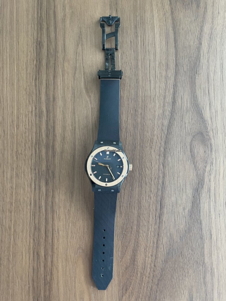 Hublot Classic Fusion 45, 42, 38, 33 mm Mens watch Unisex Automatic Rose gold 1346562 Replica 4