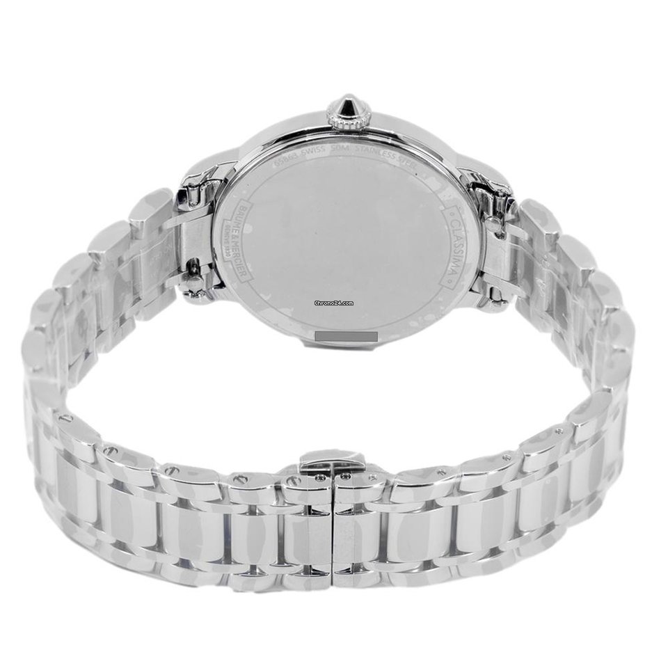 IMG_9081 Baume & Mercier Classima Womens watch Quartz Steel M0A10609 Replica 4
