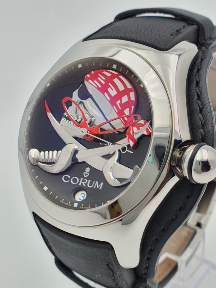IMG_9081 Corum Bubble Mens watch Unisex Automatic Steel 082.150.20 Replica 4