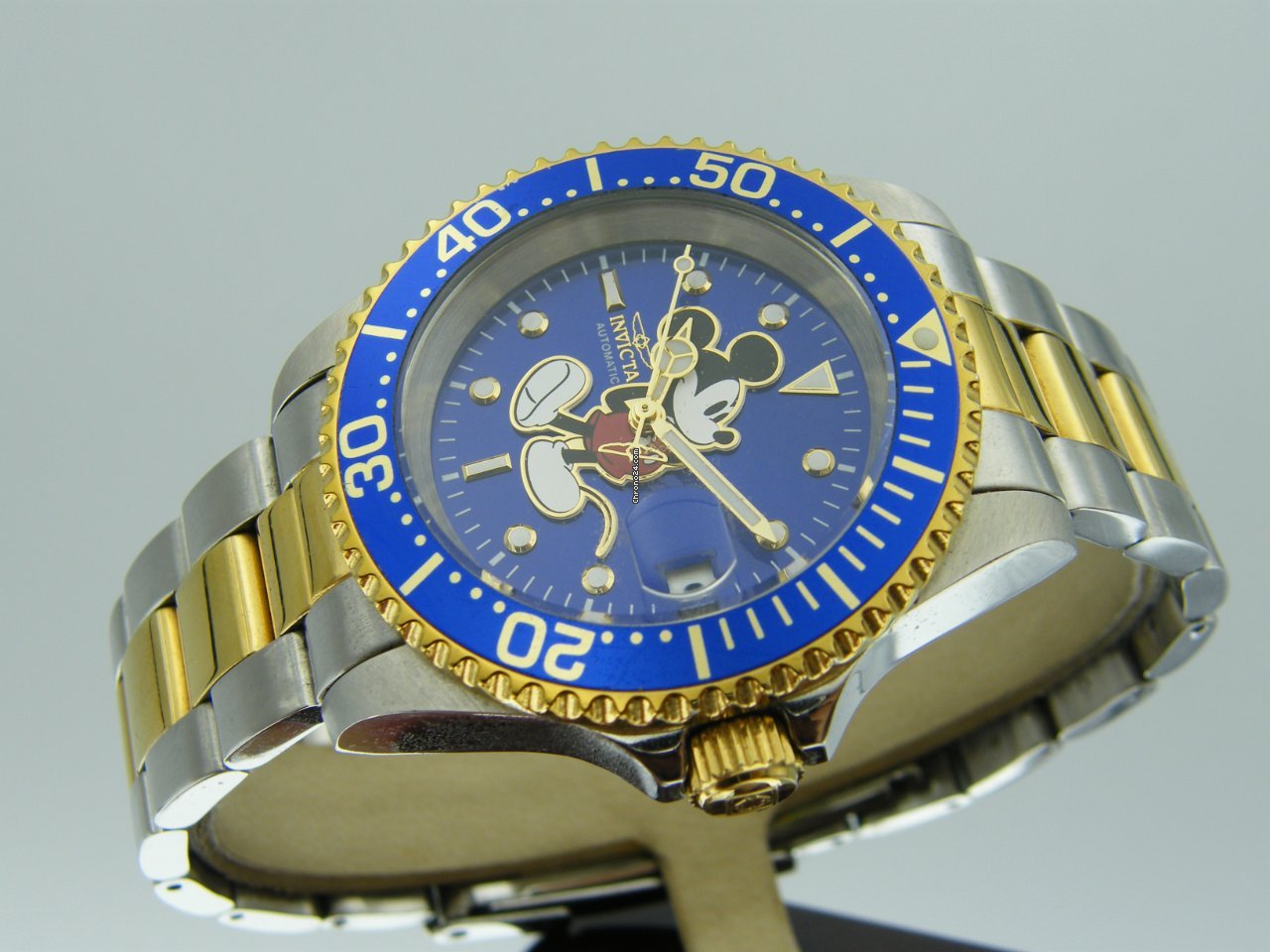Invicta Mens watch Unisex Automatic Gold Steel 20105 Replica 4