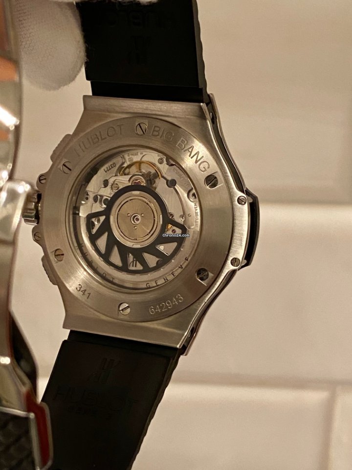 IMG_9081 Hublot Big Bang 41 mm Mens watch Unisex Automatic Steel 341.SB.131.RX Replica 4