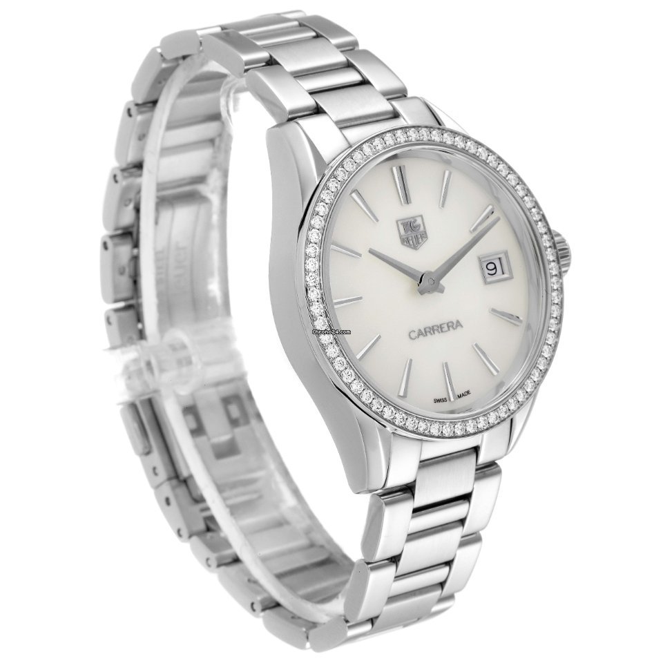 IMG_9081 TAG Heuer Carrera Lady Womens watch Quartz Steel WAR1315.BA0778 Replica 4