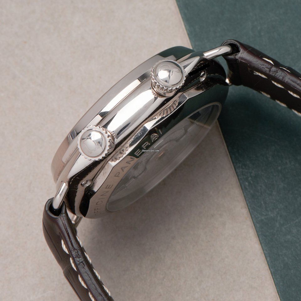 IMG_9081 Panerai Mens watch Unisex Automatic White gold PAM00046 Replica 4