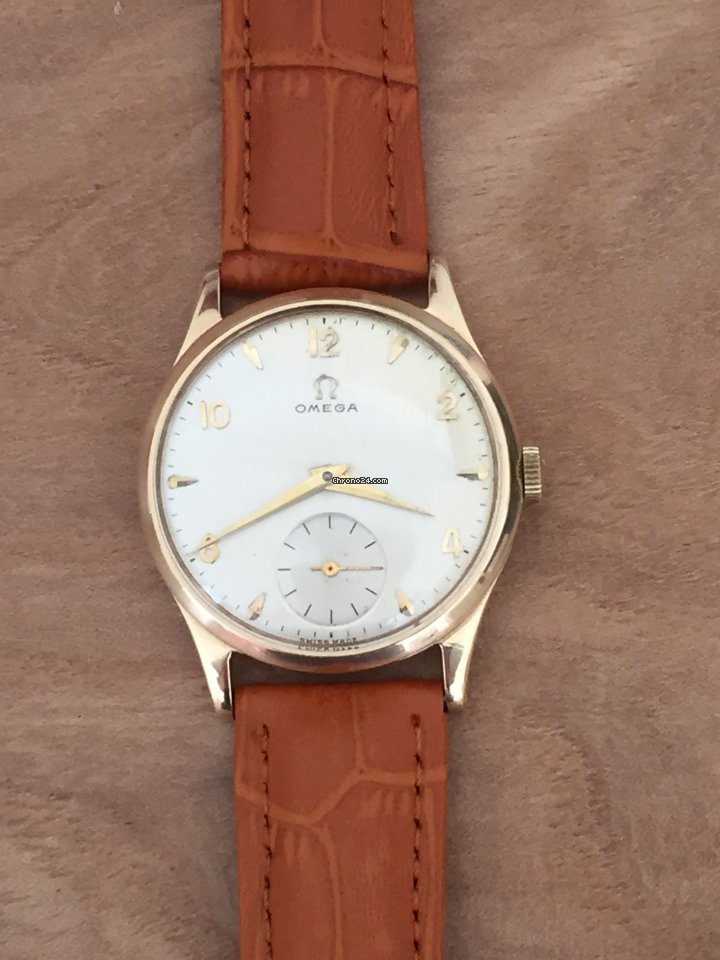 Omega Mens watch Unisex Manual winding Yellow gold 13322 Replica 4