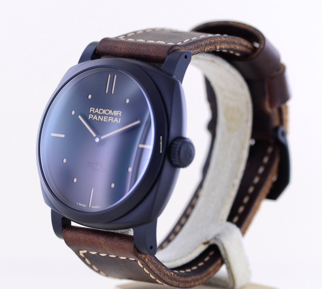 IMG_9081 Panerai Mens watch Unisex Manual winding Ceramic PAM 577 00577 Replica 4