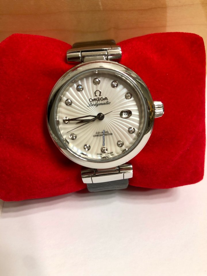 Omega De Ville Ladymatic Womens watch Automatic Steel 425.33.34.20.55.001 Replica 4
