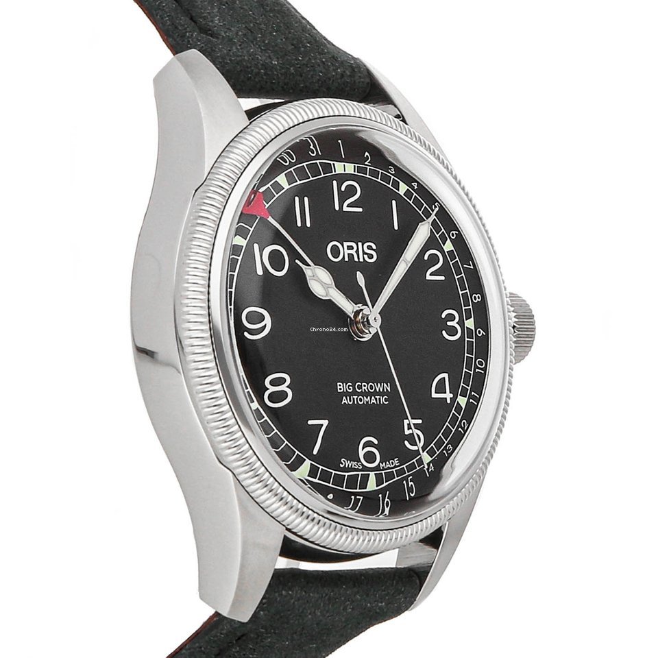 IMG_9081 Oris Big Crown Pointer Date Mens watch Unisex Automatic Steel 01 754 7749 4064-07 5 17 65 Replica 4