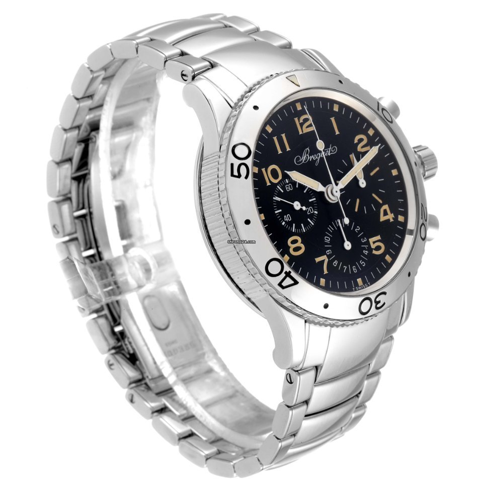 IMG_9081 Breguet Type XX - XXI - XXII Mens watch Unisex Automatic Steel 3800ST 92 9W6 Replica 4