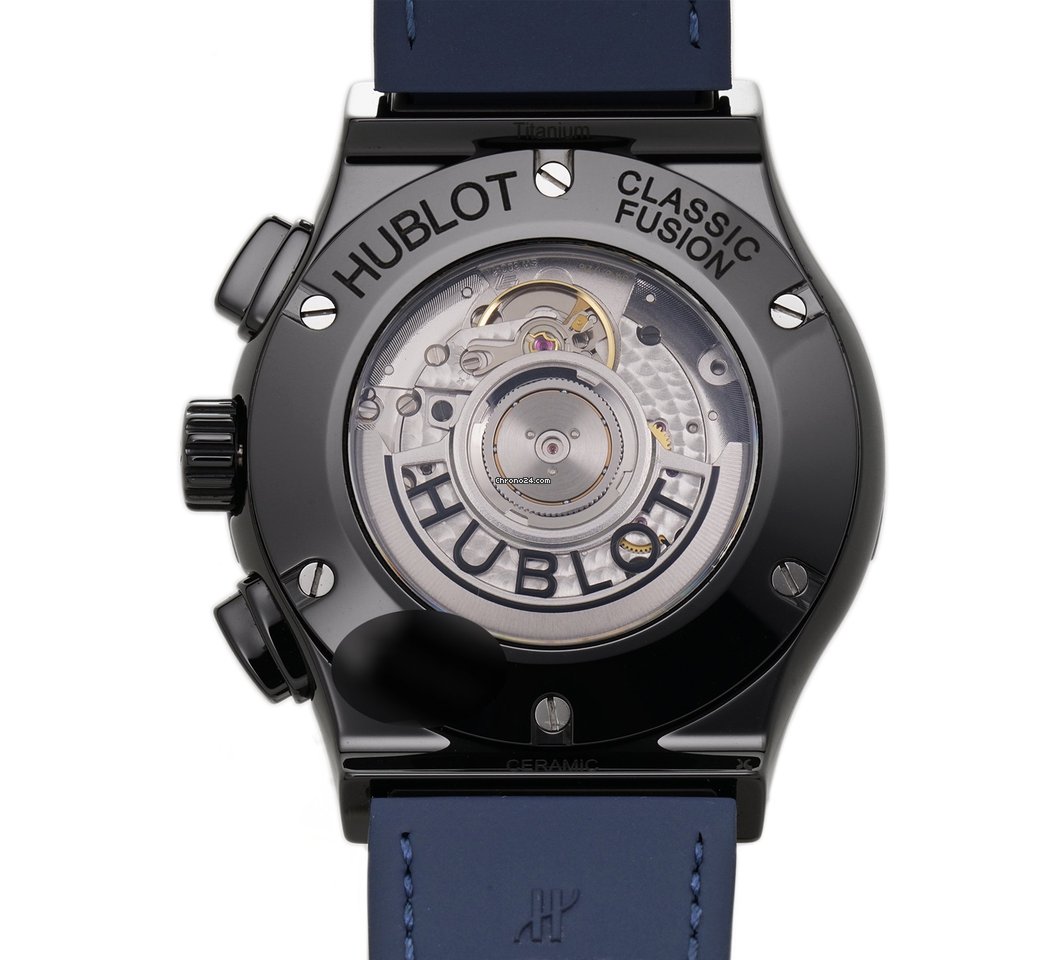 Hublot Classic Fusion Chronograph Automatic Ceramic 541.CM.7170.LR Replica 4