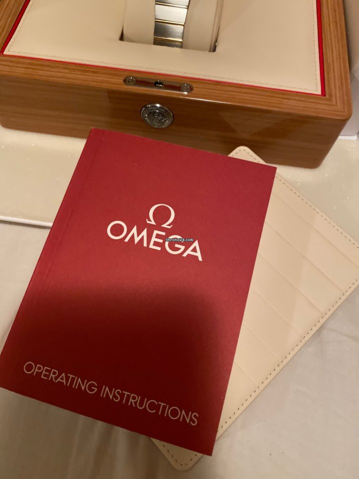 Omega Constellation Ladies Womens watch Automatic Gold Steel 123.20.35.20.02.002 Replica 4