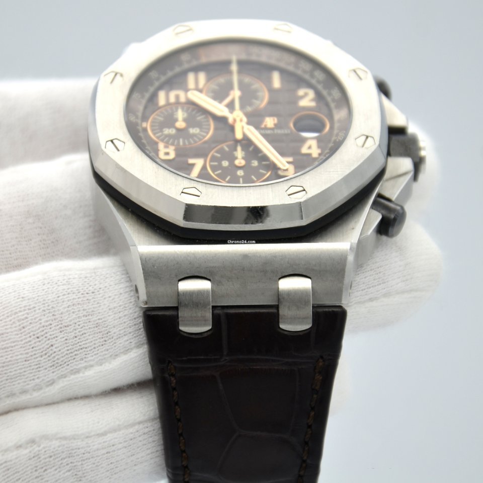 IMG_9081 Audemars Piguet Royal Oak Offshore Chronograph Mens watch Unisex Automatic Steel 26470ST.OO.A820CR.01 Replica 4