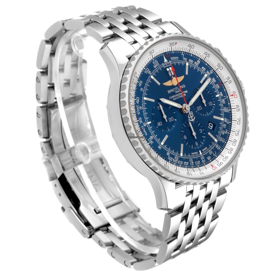 IMG_9081 Breitling Navitimer 01 (46 MM) Mens watch Unisex Automatic Steel AB012721-C889-453A Replica 4