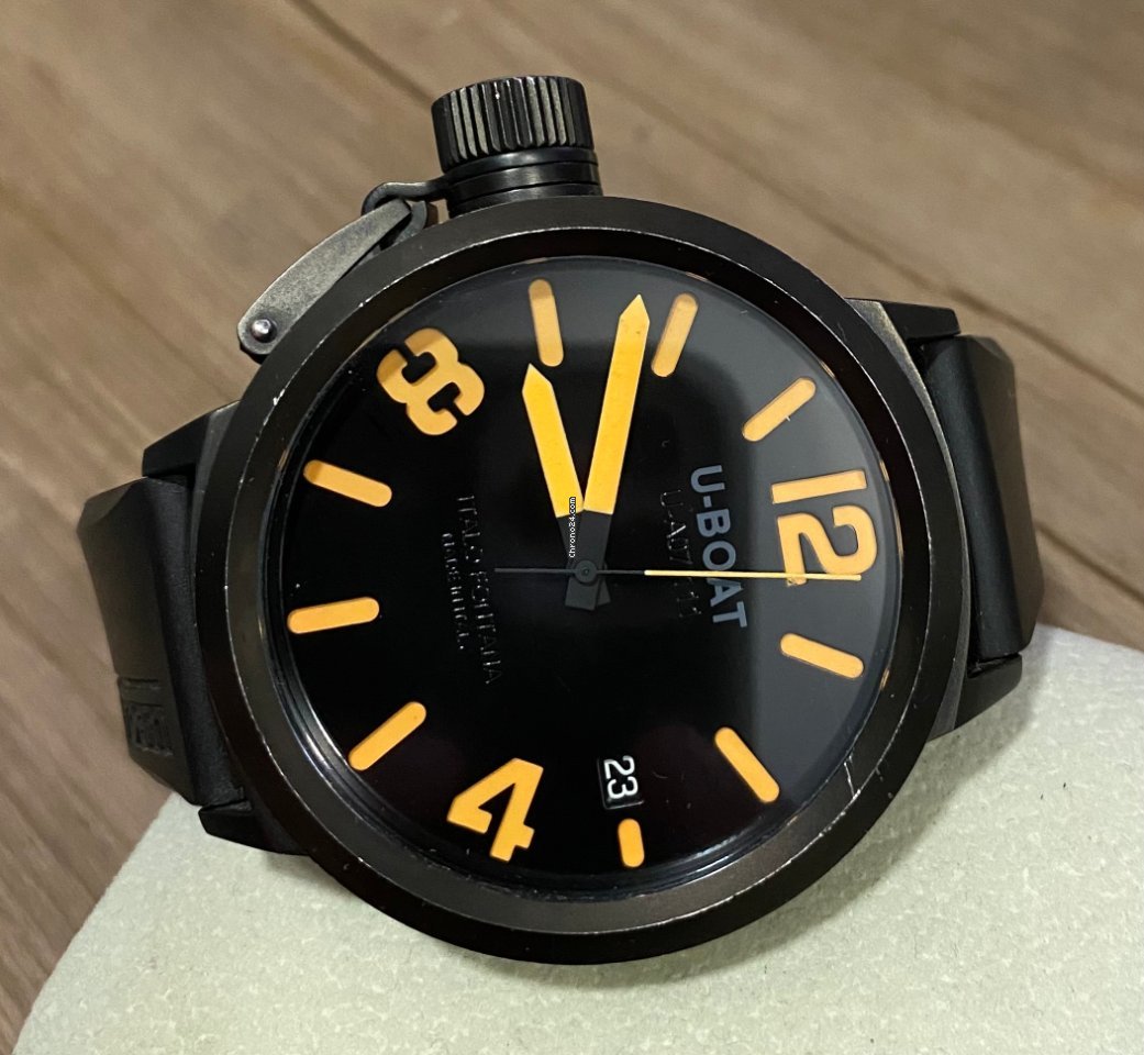 IMG_9081 U-Boat Flightdeck Mens watch Unisex Automatic Steel A07111 Replica 4