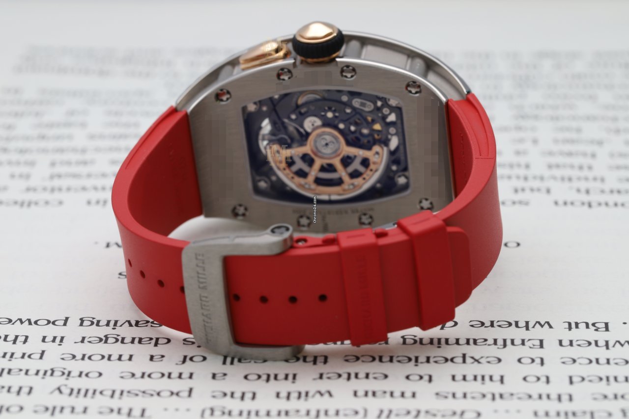 Richard Mille RM 037 Womens watch Automatic White gold RM037 WG Replica 4