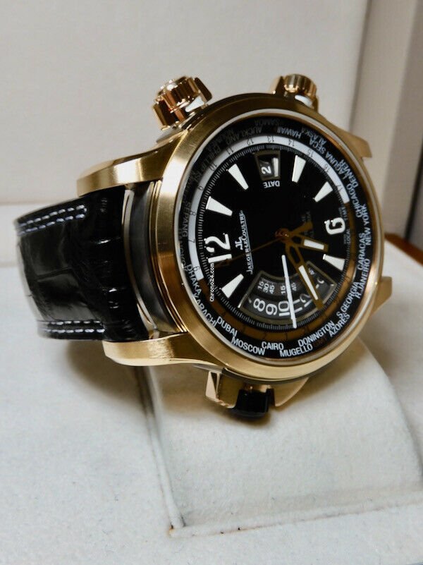 Jaeger-LeCoultre Master Compressor Extreme W-Alarm Automatic Rose gold Q177244V Replica 4