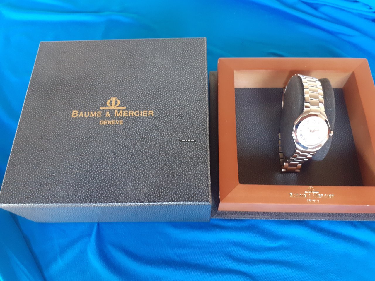 IMG_9081 Baume & Mercier Riviera Womens watch Quartz Steel 65471 Replica 4