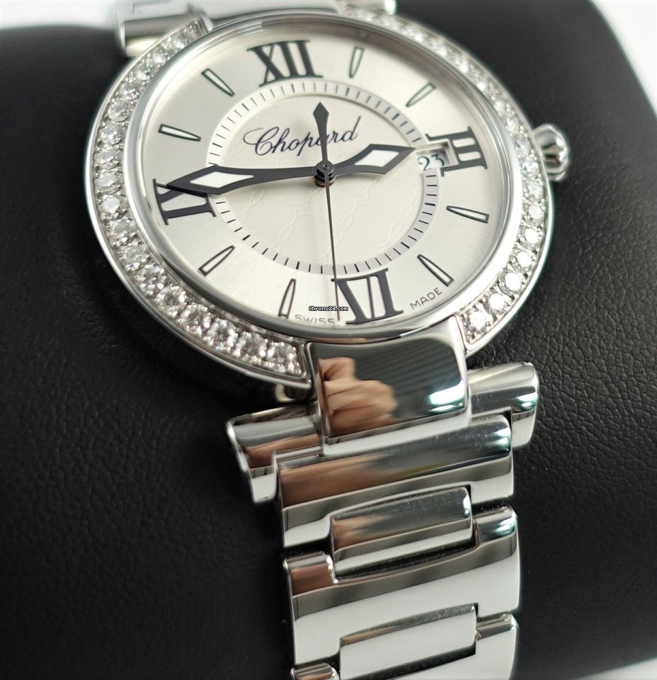 IMG_9081 Chopard Imperiale Womens watch Quartz Steel 388532-3004 Replica 4