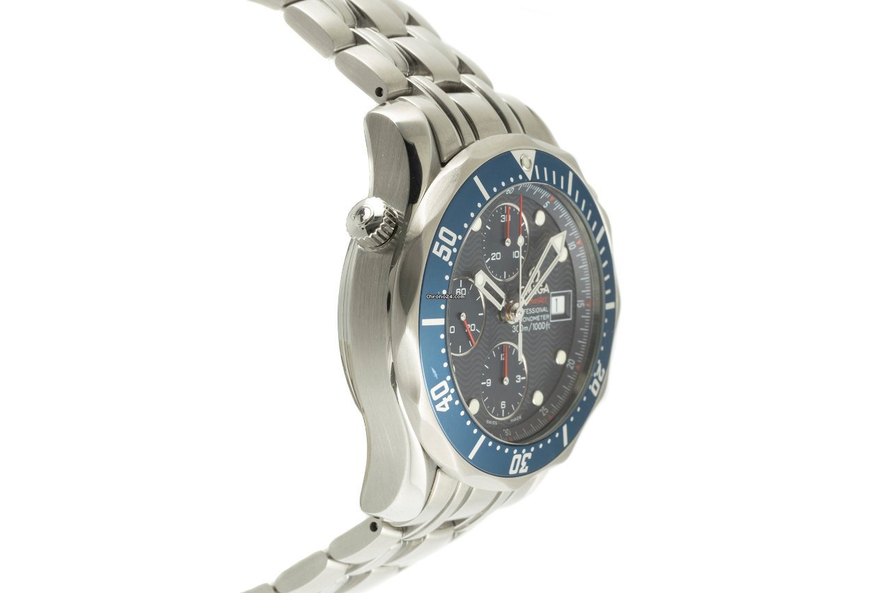 Omega Seamaster Diver 300 M Mens watch Unisex Automatic Steel 2225.80.00 Replica 4