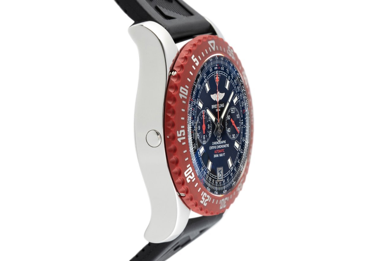 IMG_9081 Breitling Skyracer Mens watch Unisex Automatic Steel A27363 Replica 4