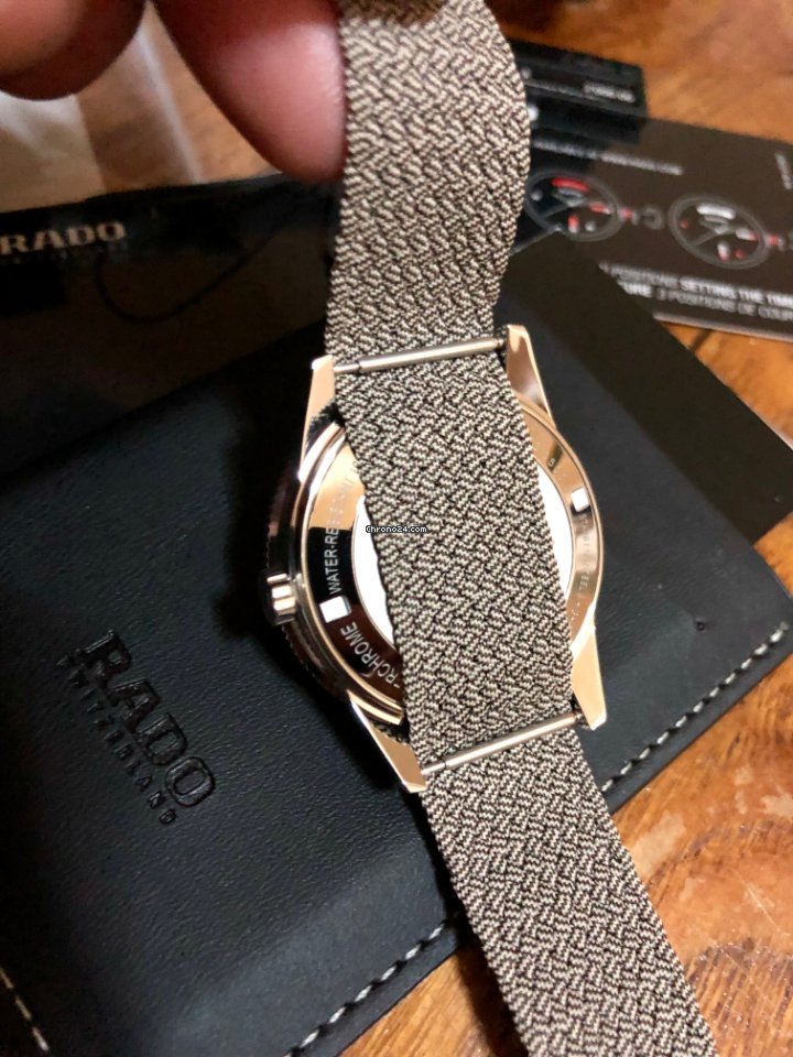 IMG_9081 Rado HyperChrome Captain Cook Mens watch Unisex Automatic Steel R32500153 Replica 4