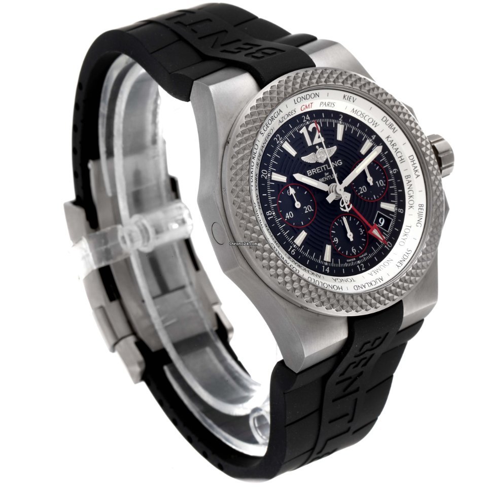 IMG_9081 Breitling Bentley B04 GMT Mens watch Unisex Automatic Titanium EB0433 Replica 4