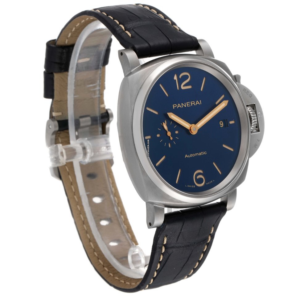 Panerai Luminor Due Mens watch Unisex Automatic Titanium PAM00927 Replica 4