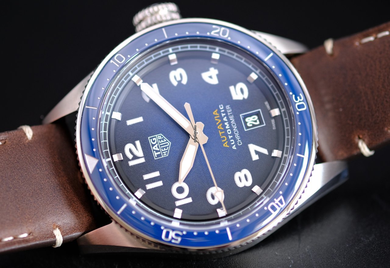IMG_9081 TAG Heuer Autavia Mens watch Unisex Automatic Steel WBE5116.FC8266 Replica 4