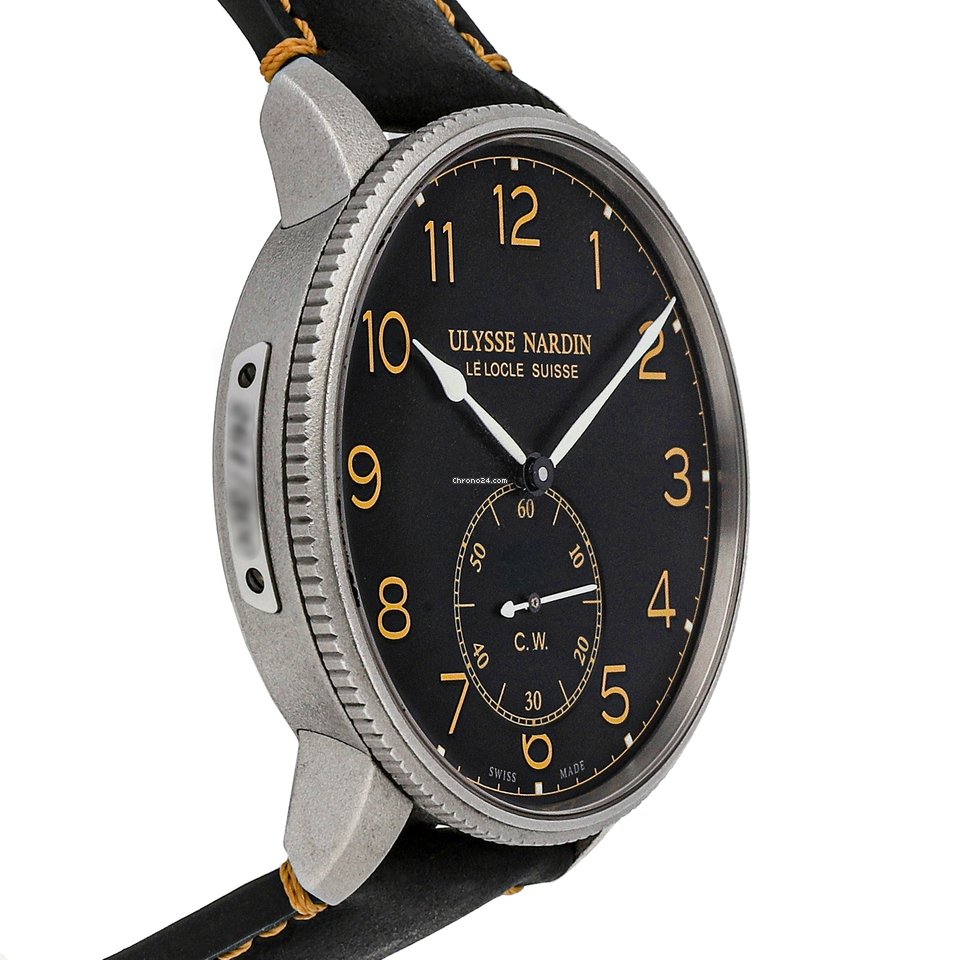 Ulysse Nardin Marine Torpilleur Mens watch Unisex Automatic Steel 1183-320LE 62 Replica 4