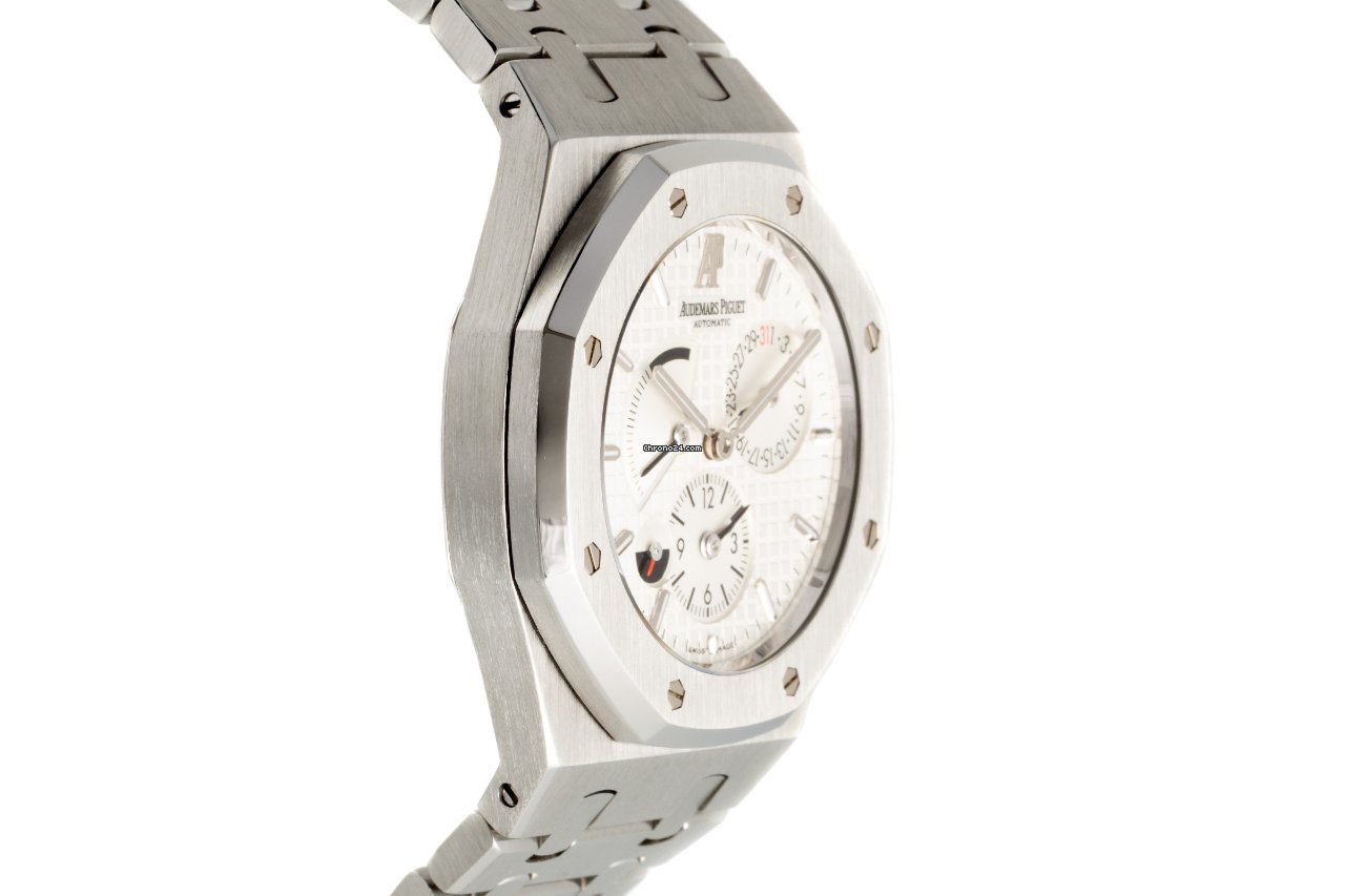 IMG_9081 Audemars Piguet Royal Oak Dual Time Mens watch Unisex Automatic Steel 26120ST.OO.1220ST.01 Replica 4