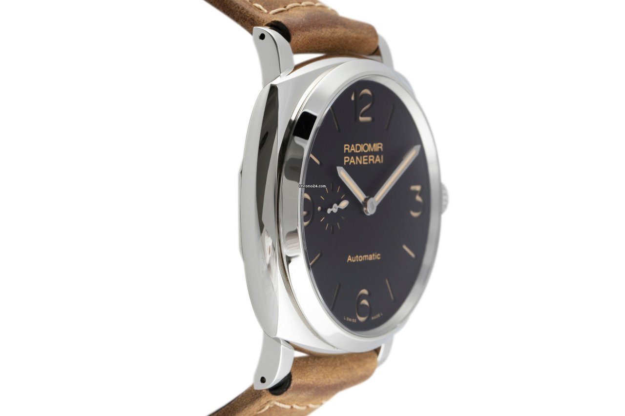 IMG_9081 Panerai Radiomir 1940 3 Days Automatic Mens watch Unisex Automatic Steel PAM00572 Replica 4