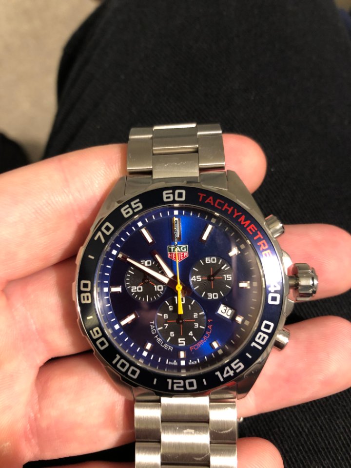 IMG_9081 TAG Heuer Formula 1 Quartz Mens watch Unisex Quartz Steel CAZ101AB.BA0842 Replica 4