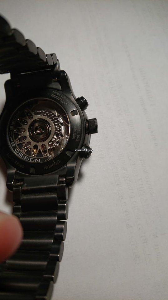IMG_9081 Porsche Design Dashboard Mens watch Unisex Automatic Titanium 6612.19 3 235.580 Replica 4