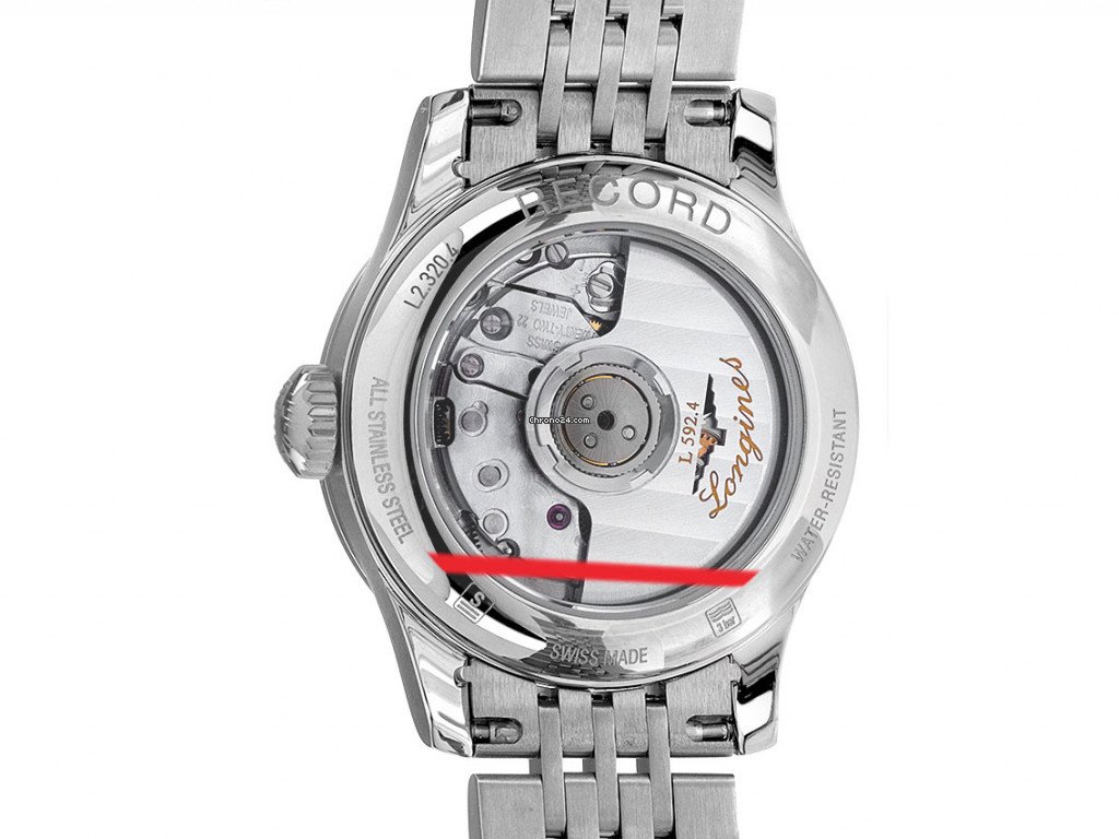 IMG_9081 Longines Record Mens watch Unisex Automatic Steel L2.320.4.96.6 Replica 4