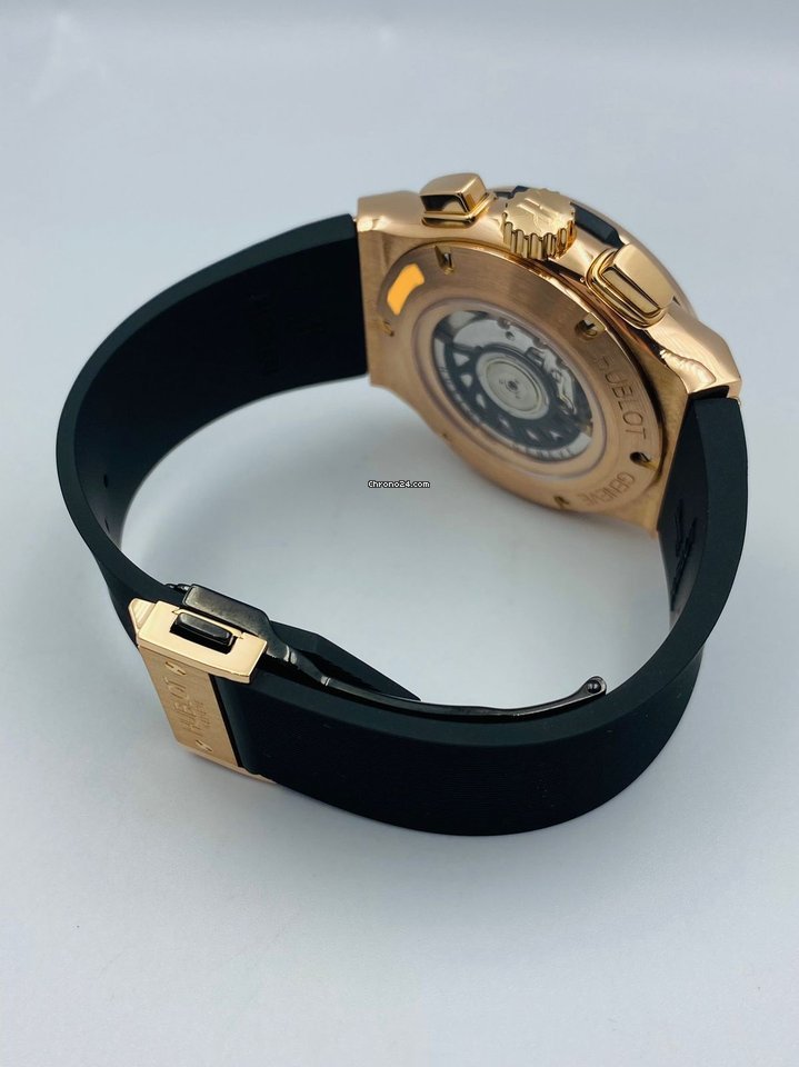 IMG_9081 Hublot Classic Fusion Chronograph Mens watch Unisex Automatic Rose gold 521.OX.1180.RX Replica 4